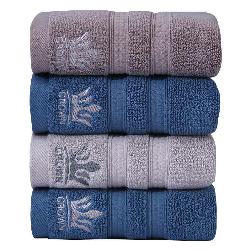 

100% Cotton Luxury Towel for Face Hair Good Absorbent Soft Towel Hotel Bathroom Adult Solid Color