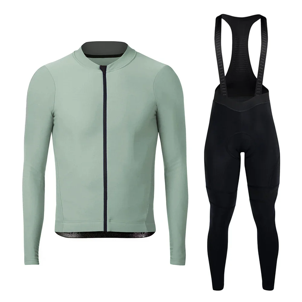 Мужской весенне-осенний комплект из Джерси для велоспорта велосипедный дышащий