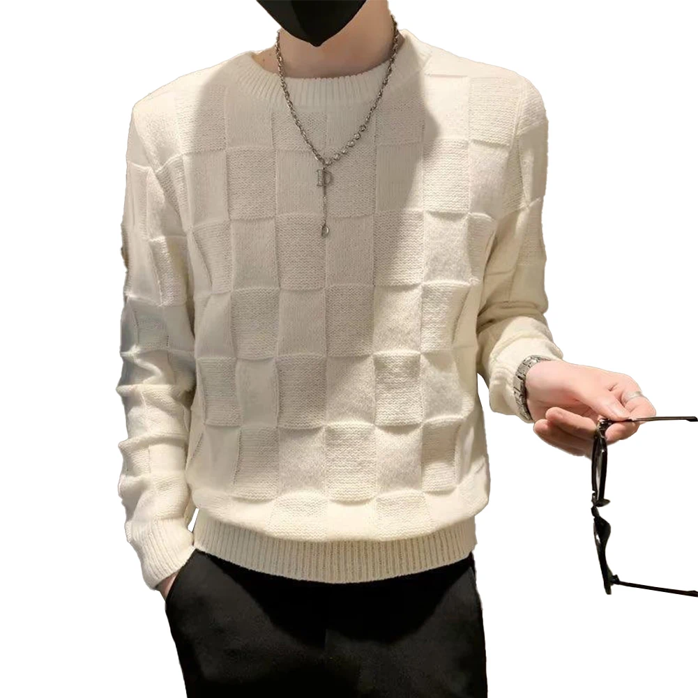 

Hot New Autumn Winter Sweater Tops Casual Comfortable Full Sleeve Knitwear Long Sleeve Mens Sweater Pullover Slim