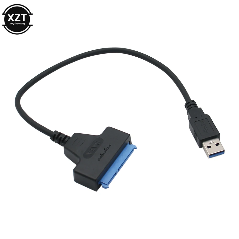 200 мм 22 Pin SATA III кабель для 2 5-дюймового жесткого диска HDD SSD USB адаптер 5 Гбит/с
