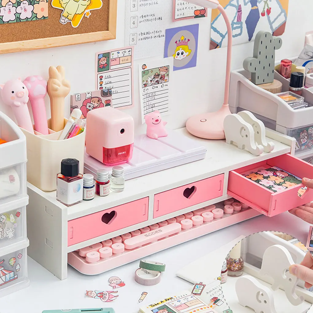 

Подставка для монитора компьютера с отделением для хранения