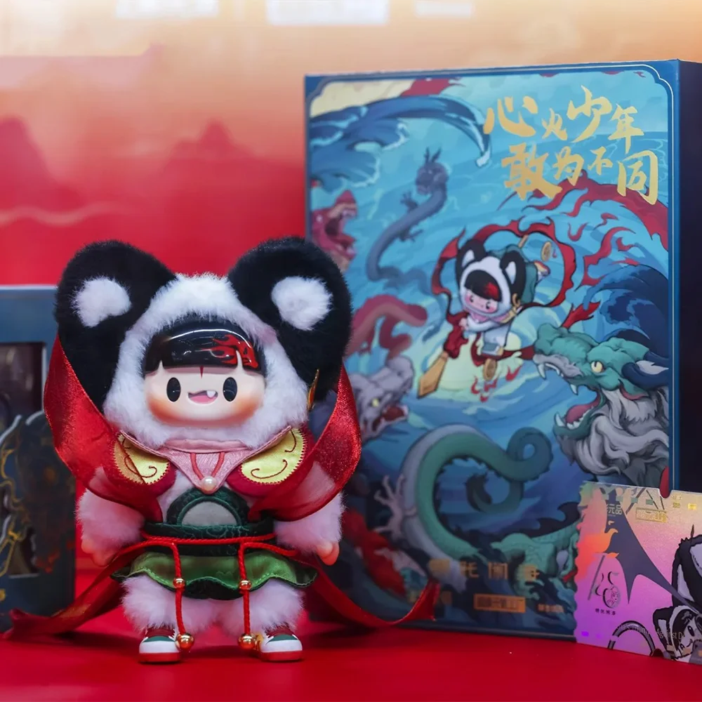 15 см A Dou Fufu экшн-фигурки Nezha You Are amazing Very In Tune Series кукольная сумка реальный декор