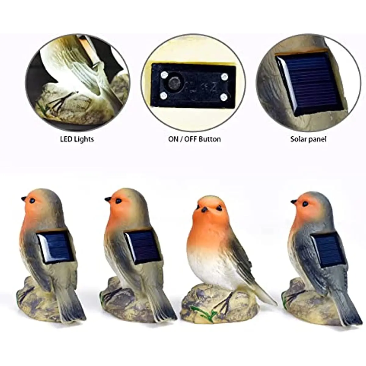 Декоративная лампа JeeYee на солнечной батарее водонепроницаемый садовый