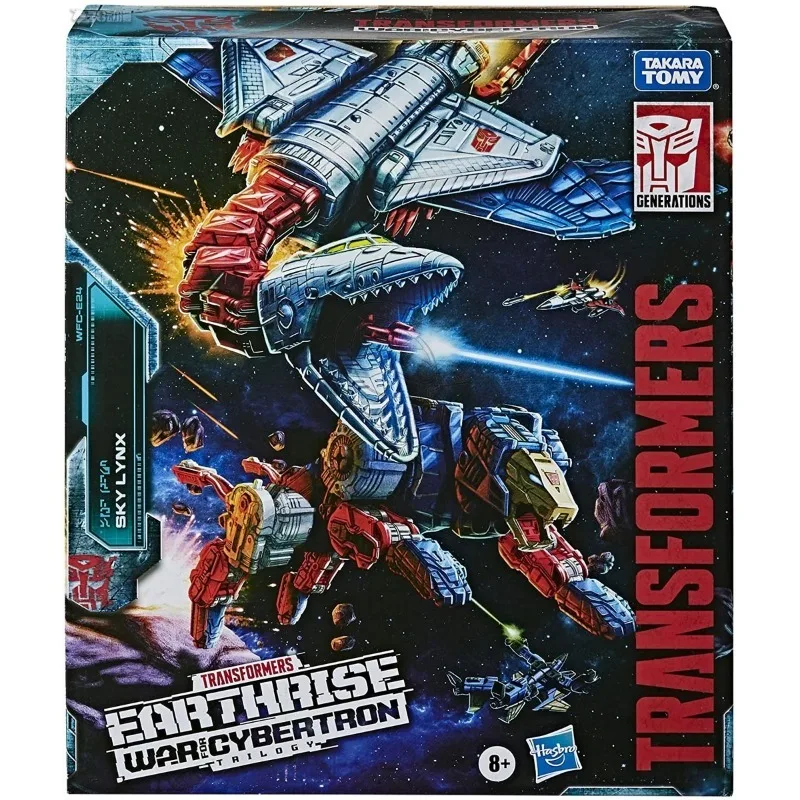 В наличии Takara Tomy Трансформеры игрушки Earthrise WFC-E24 Sky Lynx Модель Робот Коллекция