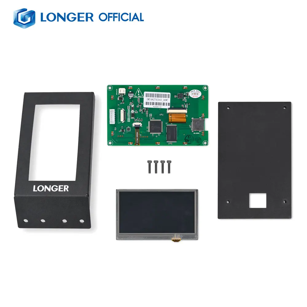 

LONGER 3D Printer Parts Touch Panel Screen LCD Display kits 4.3" Color Touch Screen For LK4 PRO LK5 PRO Printer