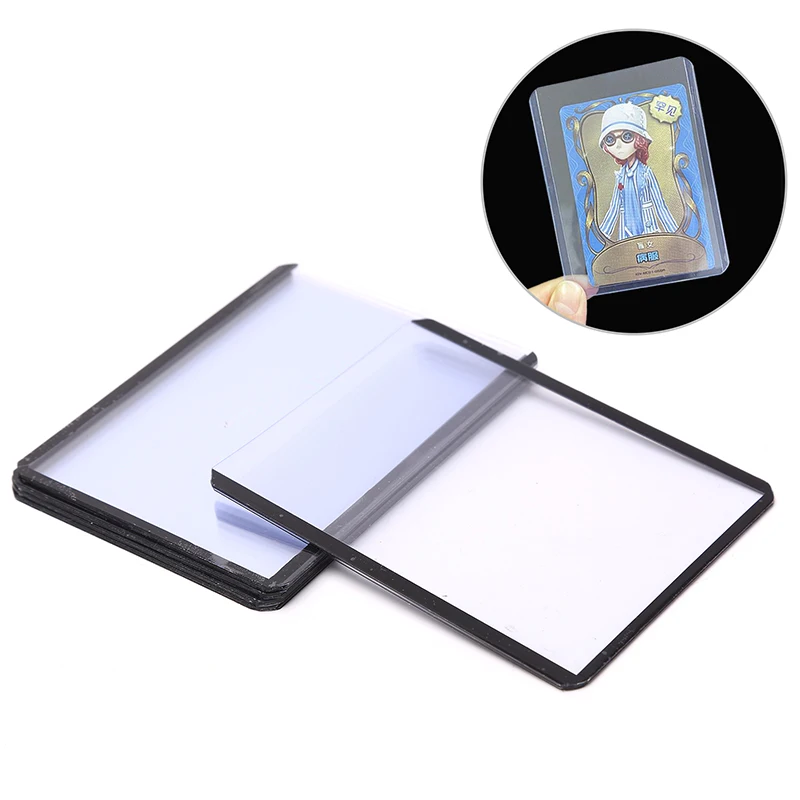 

1pc 35pt Top Loader 3X4" Game Cards Outer Sleeves Protector Board Gaming Trading Card Plastic Collect Holder Toploader Sports