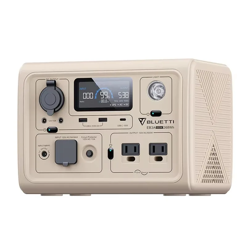 Blu Etti Eb3a Солнечный генератор Портативная электростанция Комплекты солнечных