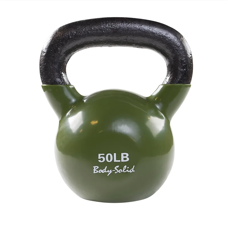 

Body Solid Tools - KBV50 50 lb. Vinyl Dipped Kettlebell