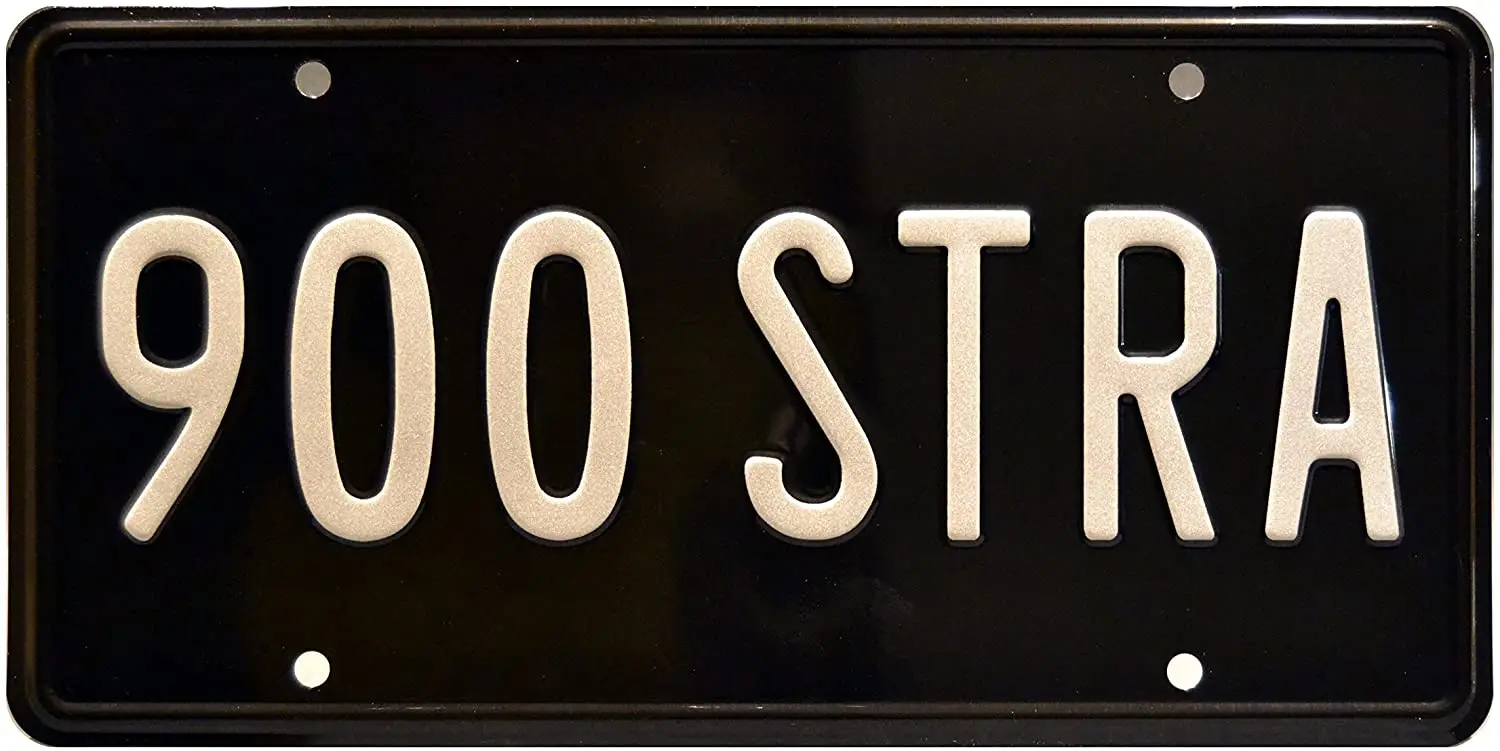 Знаменитости машины 4 | 900 STRA Металлический знак