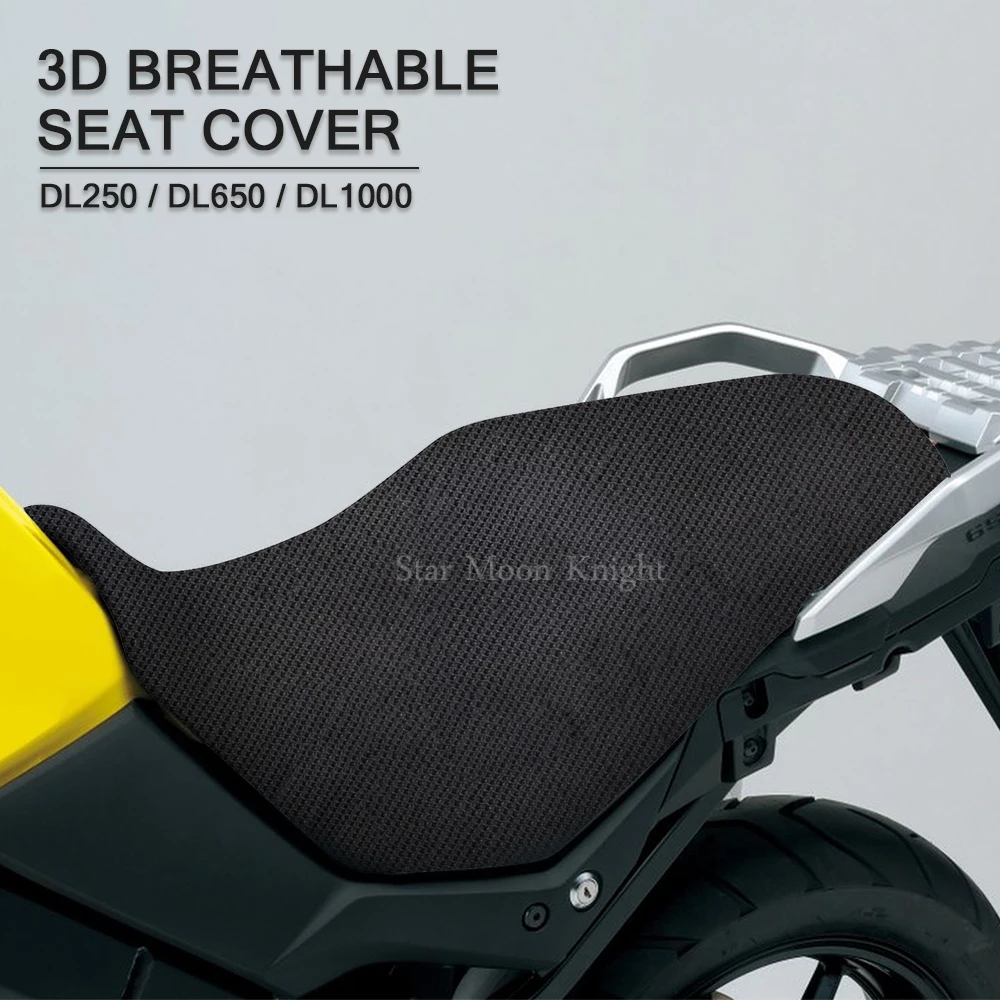 

Motorcycle Seat Cool Cover Prevent Bask In Seat Scooter Heat Insulation Cushion Cover for SUZUKI V-Strom DL250/DL650/DL1000