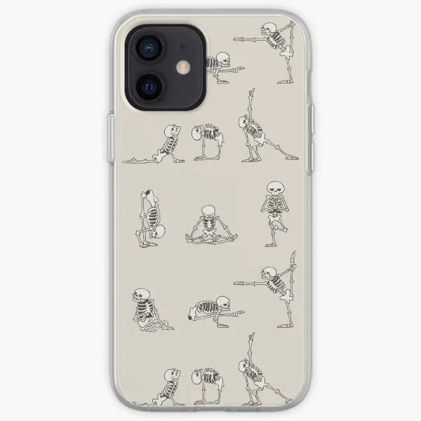 

Skeleton Yoga Iphone Tough Case Phone Case Customizable for iPhone 6 6S 7 8 Plus X XS XR Max 11 12 13 14 Pro Max Mini Photos