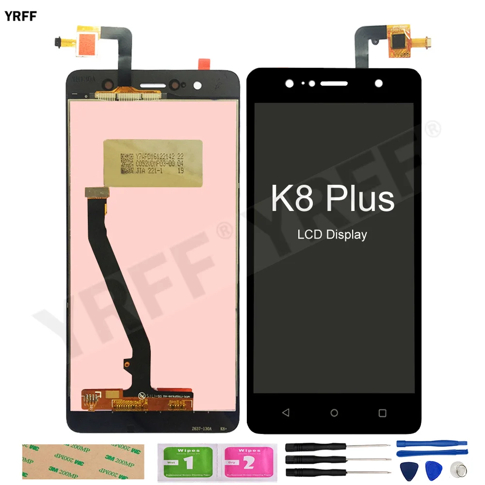 

For Lenovo K8 Plus XT1902-2 LCD Display+Touch Screen Digitizer Assembly For Lenovo P2 P2a42 LCD Screens Replacement+Tools