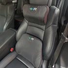 Подушка для автомобильного сиденья из натуральной кожи с эффектом памяти, подголовник, подушка для шеи, удобная подушка для Volvo RDESIGN, XC40, XC60, XC90, V60, S60, S90, S80