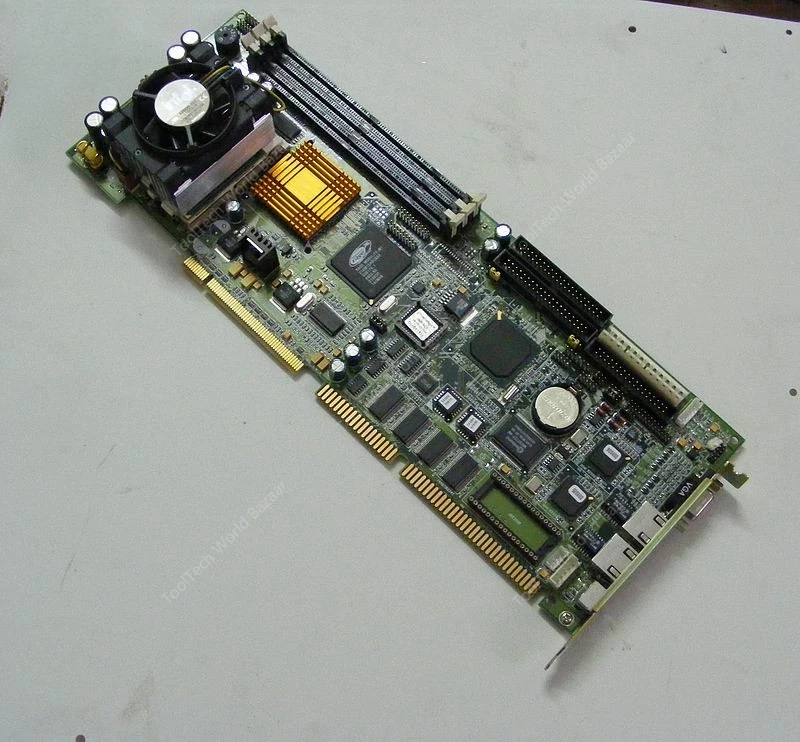 Основная плата промышленного компьютера полная длина P3 SBC-676 Rev. оборудования A1.0