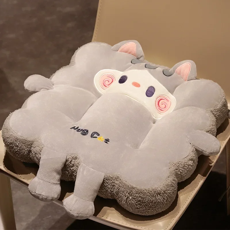 

Плюшевая подушка для стула