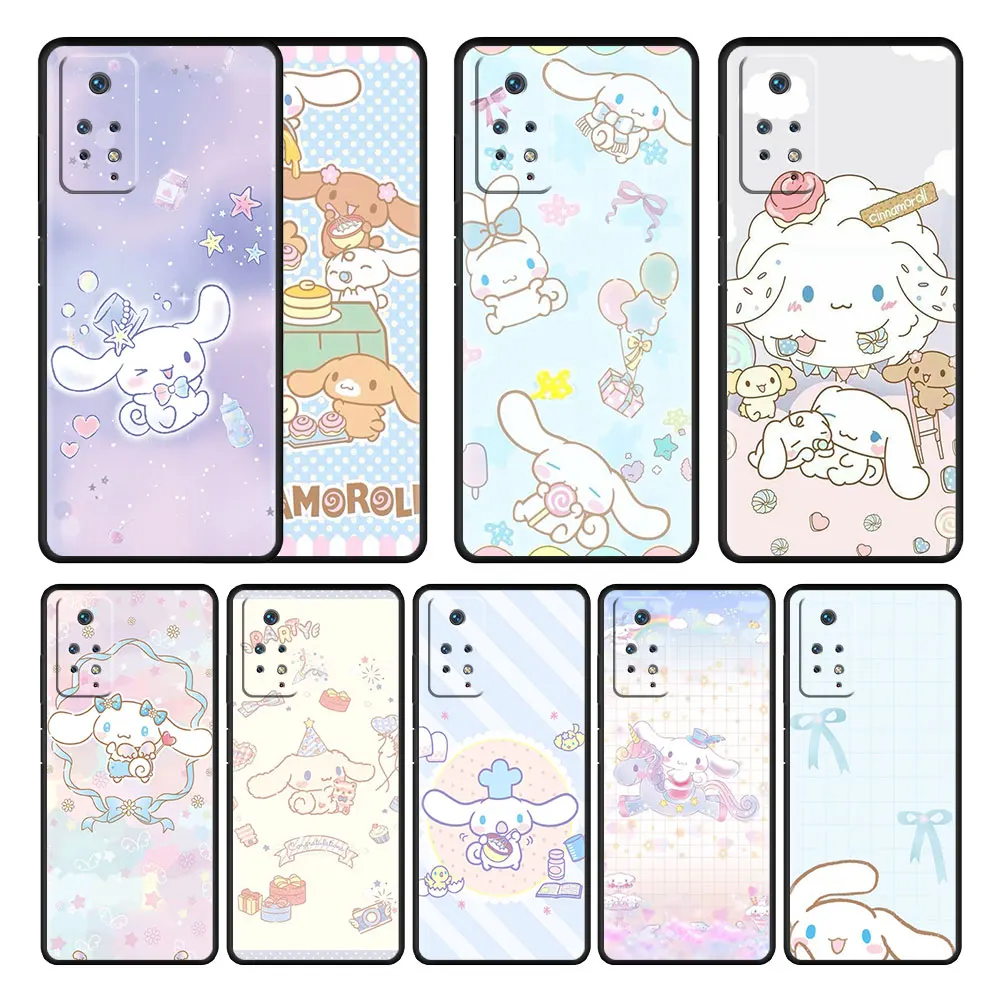 

Cinnamoroll Purple Blue Color Fly For Xiaomi Redmi Note 11T 11S 11 10 8 Pro 9 9S 9T 8T for Mi 10 8 9A 9C 10C K40 K50 Phone Case