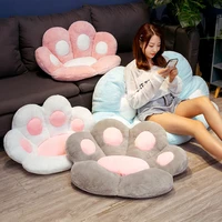kawaii cartoon bear paw cushion lazy person sofa office seat cushion student seat cushion cat paw cushion bay window mat