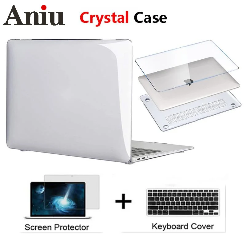 

Новый прозрачный чехол для ноутбука Apple 2021 Macbook Pro 14 M1 чип A2442 Air Pro Retina 11 12 13,3 дюймов чехол для ноутбука 2020 Touch Bar ID