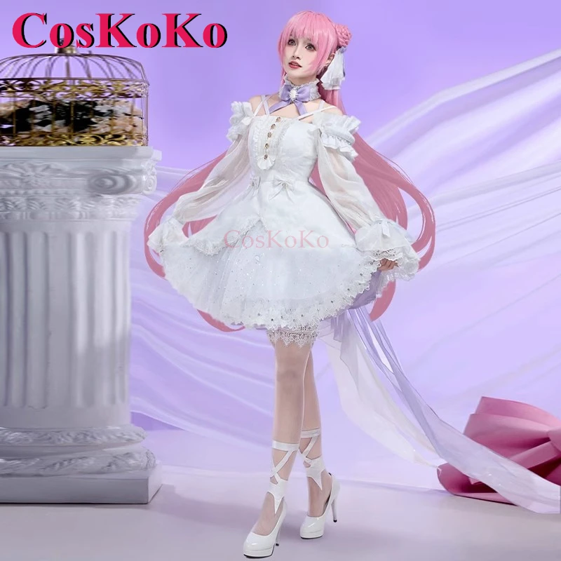 CosKoKo Dorophy Косплей Костюм NIKKE Дорофи Белый