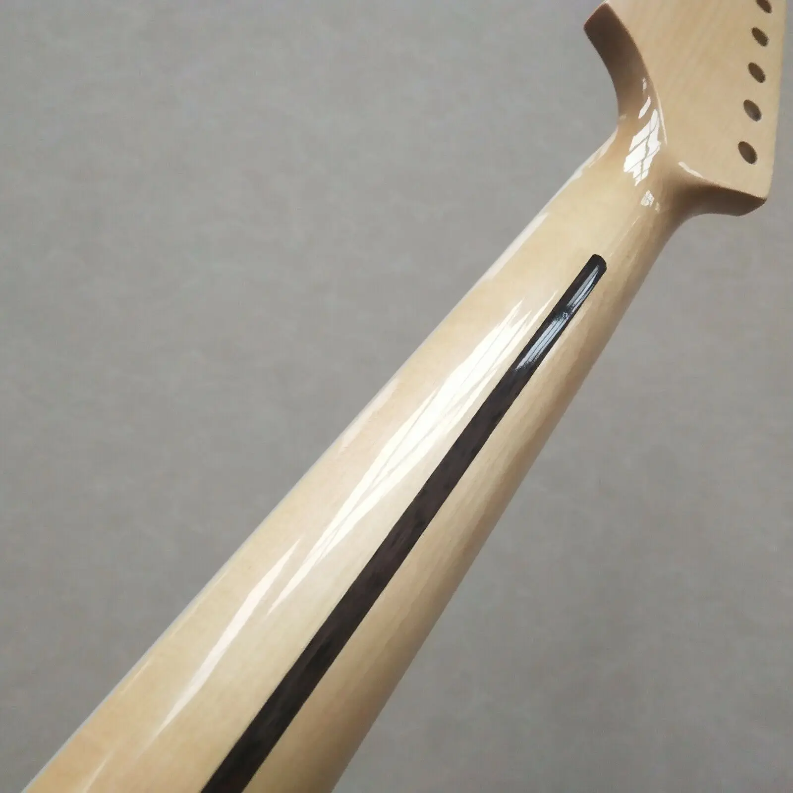24inch Big head Maple Guitar neck 22fret Maple Fretboard Block Inlay Gloss parts enlarge