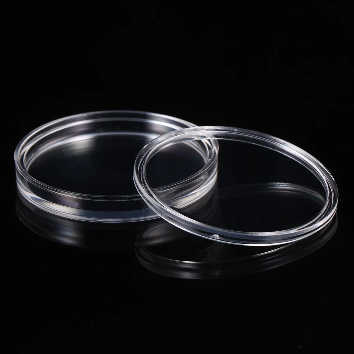 

Box Storage Case Container Dollar Round Holder Mini Silver Holders Specie Boxes Organizer Challenge Protectors