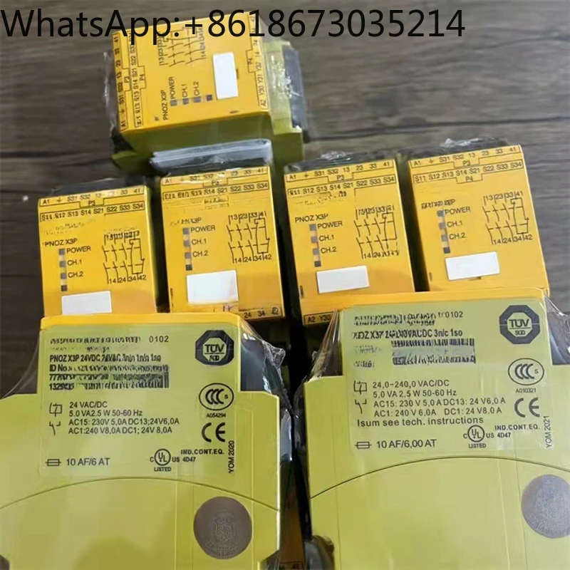 1 шт. реле безопасности PNOZ X3 X4 X3P 774318 774310 774314 777310 777313 774730 774738