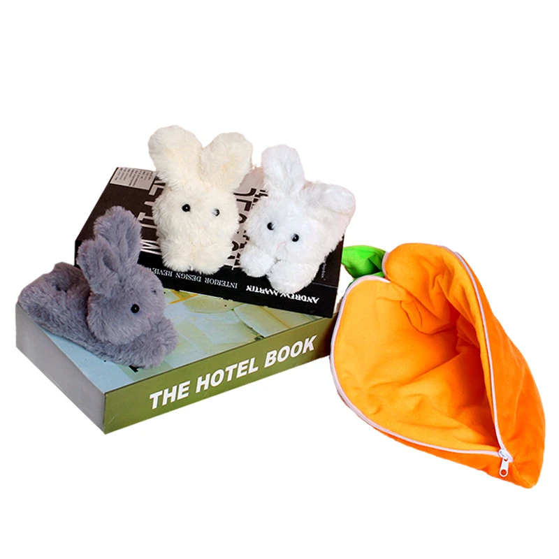 

Домашний декор, милый кролик, подарок, мультяшная имитация, мягкая кукла-животное, плюшевая морская кошелек для праздника, праздничное укра...