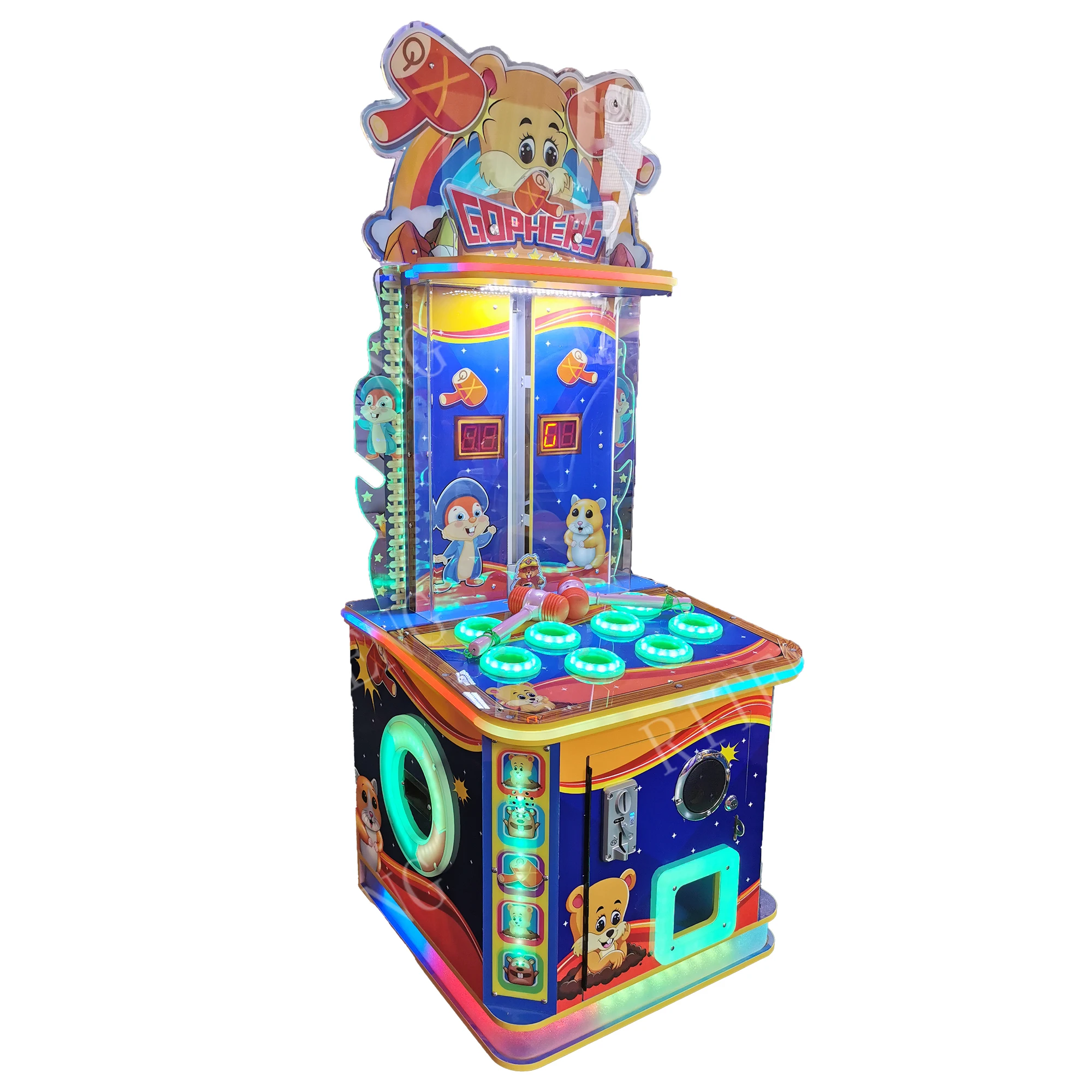 Хит продаж детская лотерея аркадная игровая машина мышь молоток для удара