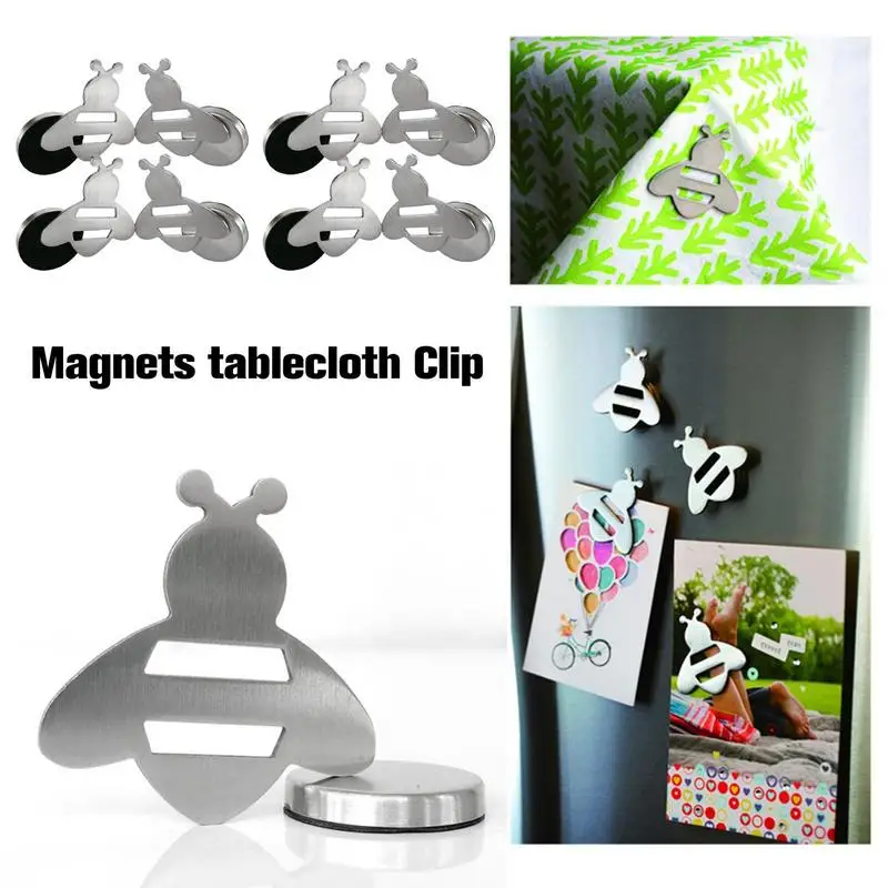 

Bee Fridge Magnets Refrigerator Paste Curtain Weight For Blackboard Tablecloth Book Holder Shower Decorative Home Decoration