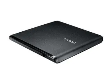 Lite-On ES1 ультратонкий портативный USB 2 0 DVD-проигрыватель-черный | Электроника