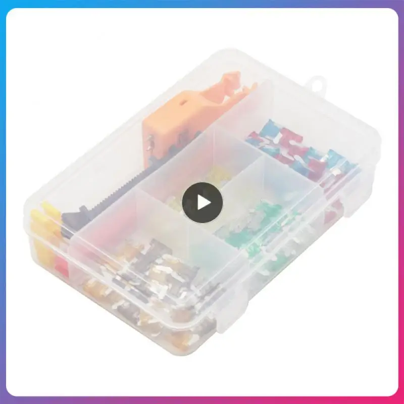

Vehicle Spare Fuse 60/88 Piece Set Portable Fuse Extractor Universal Replacement Fuse Accessory Kit Car Accessories Fuse Tester