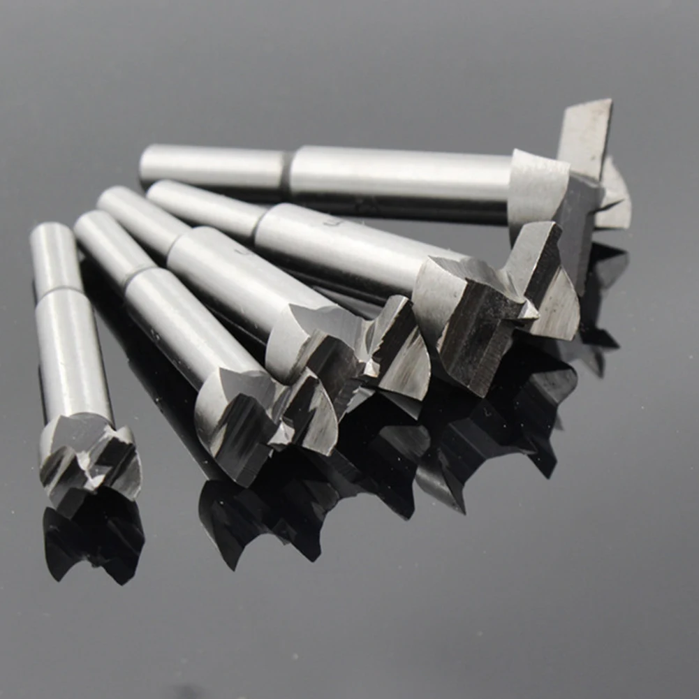 

16pcs Easy Install Tool Woodworking Crafts Straight Shank Carbide Alloy Cutter Handheld DIY Hole Saw 90 Degree Drill Bit Set