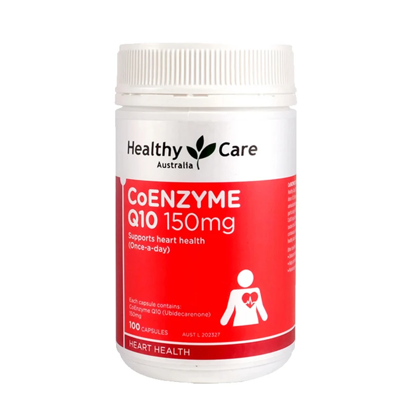 

Healthy Care Australia Coenzyme Q10 150mg Supports Heart Health(once-a-day),heart Health,Supports Heart Health CoEnzyme Q10