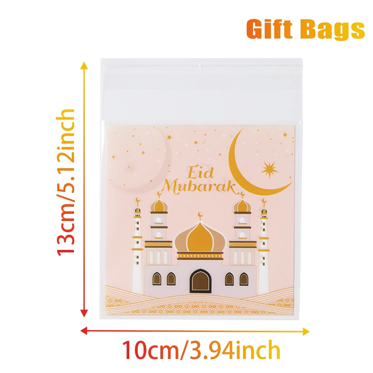 

Самозапечатывающийся мешок для конфет Eid Mubarak