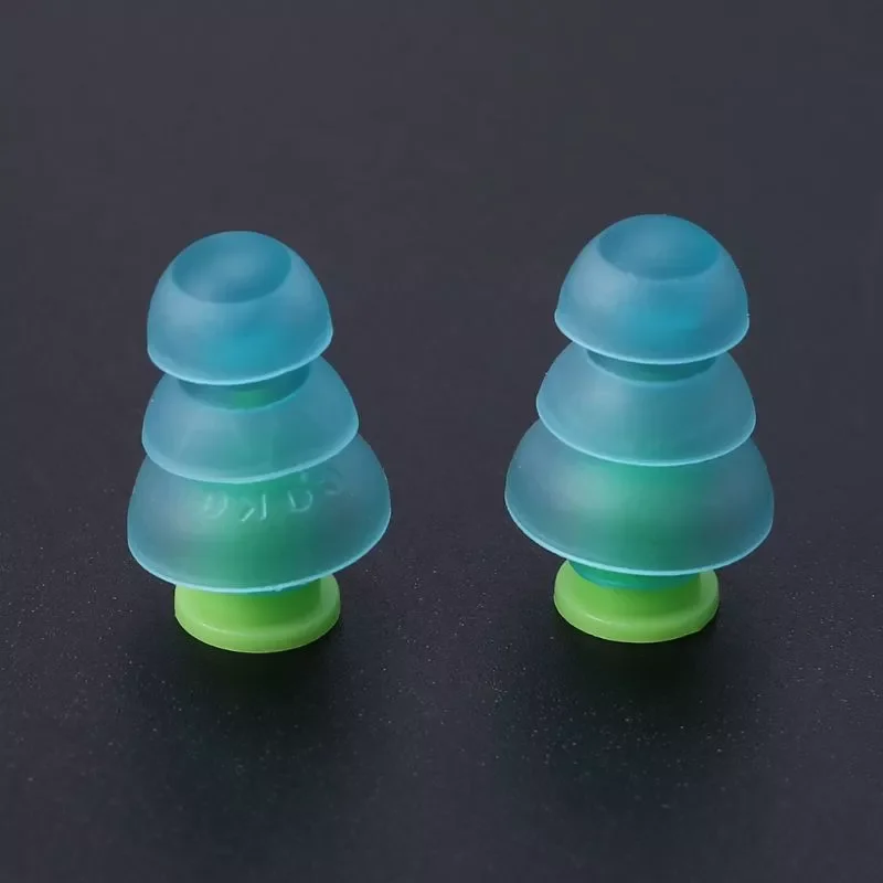 

1 Pair Silicone Earplugs Noise Cancelling Reusable Ear Plugs Hearing Protection