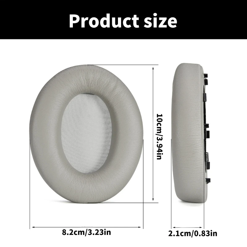 Запасные подушечки для ушей с высоким качеством звука амбушюры из мягкой