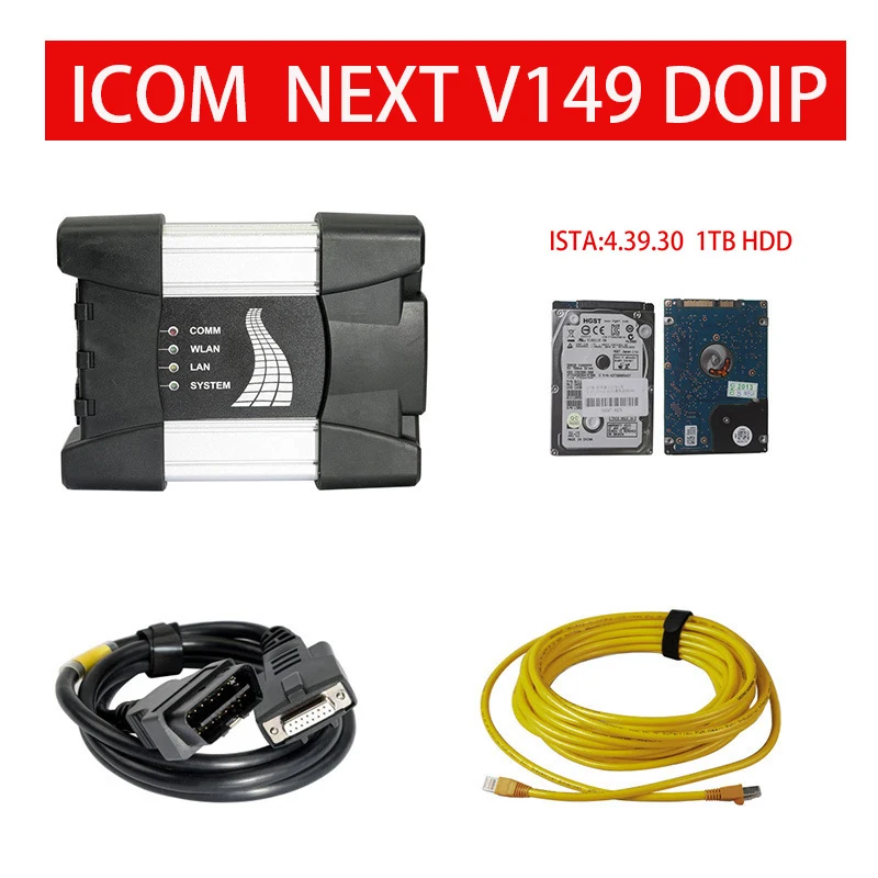 Для BMW прошивка V149 ICOM следующий сканер Программное обеспечение V2023.3 ICOM A2 диагностические инструменты офлайн Программирование Поддержка ремонтных инструментов DOIP