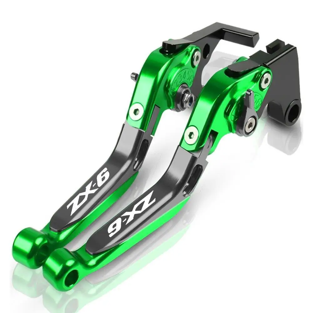 

Рычаги тормоза с ЧПУ, регулируемые складные выдвижные рычаги тормозной ручки сцепления, совместимые с ZX-6 1990 1991 1992 1993 1994 1995 1996 1997