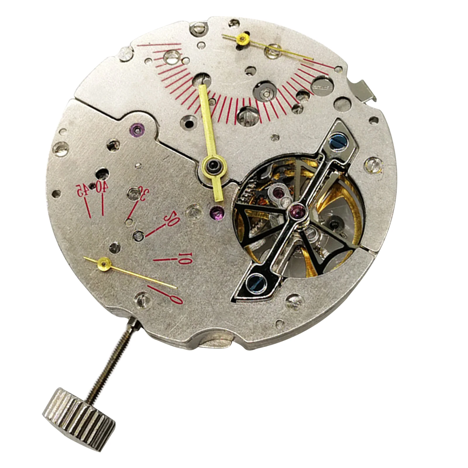 

Date Power Reserve Automatic Mechanical Watch Movement Retrograde Date at 9:30 30.4mm Movement For ST2505 Watch Accessories