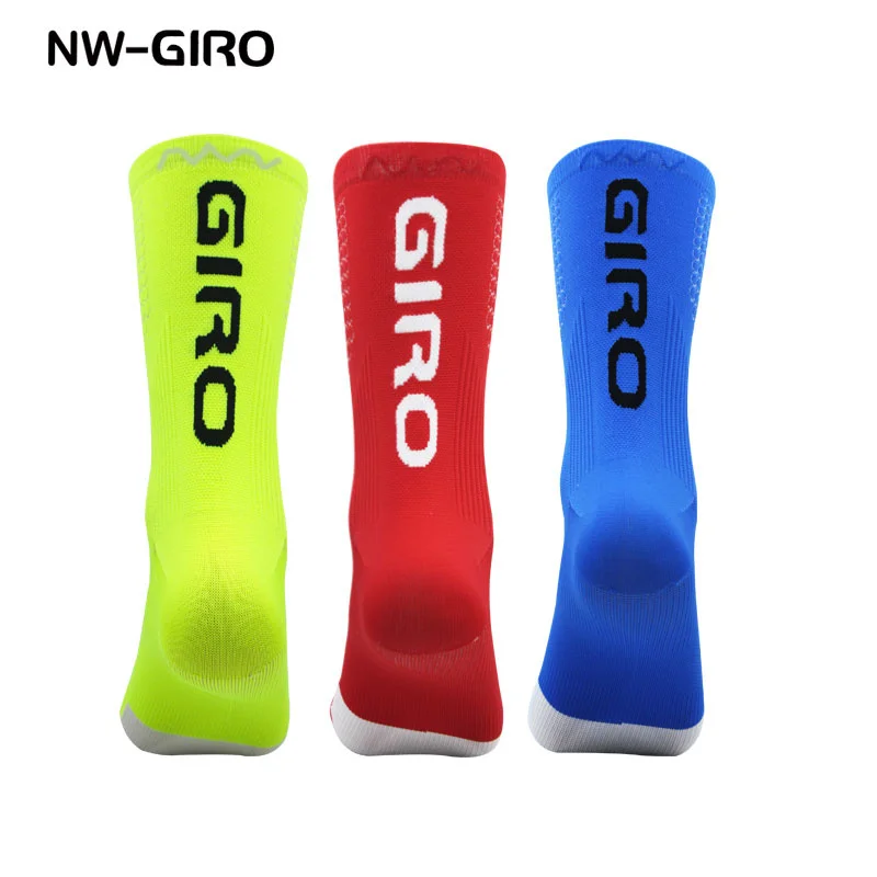 

Socks NW-GIRO 2023 New Cycling Bike Nurse Compression Road Bike Running Mtb Knee-high White Sports Funny Brand Black