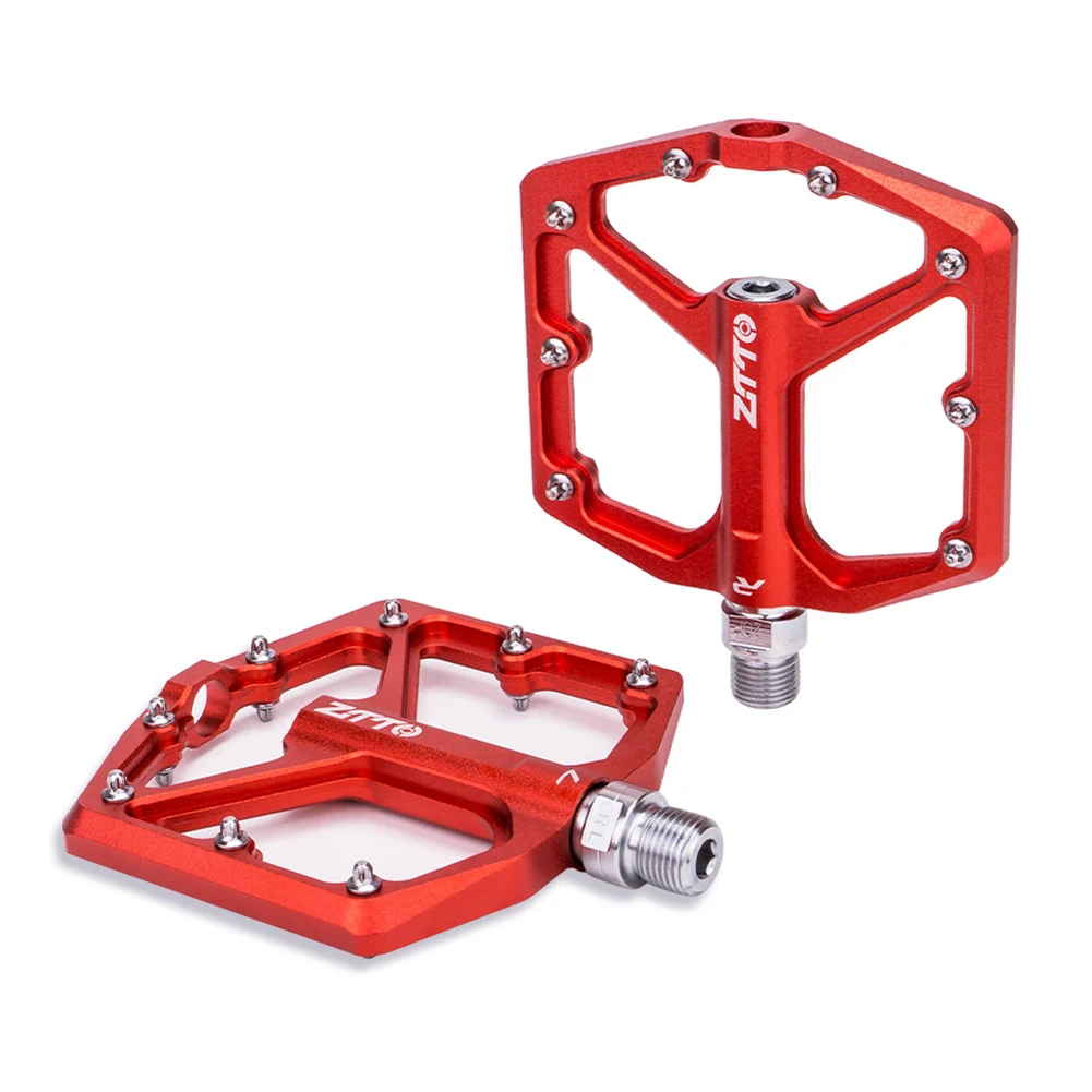 

1 Pair MTB Road Bike Non-Slip Pedals Seal Bearings Mountain Bicycle Pedals Ultralight Wide Platform Cycling Pedal Accessories