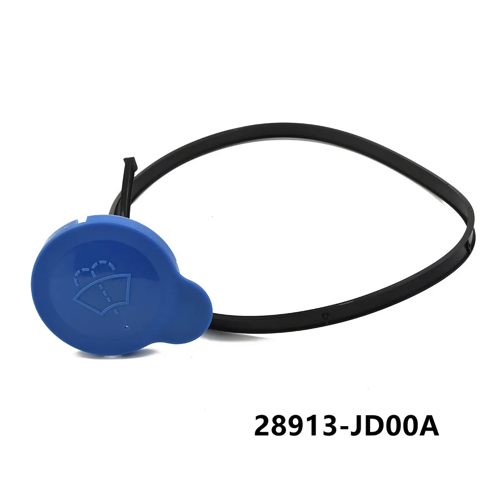 

Part Windscreen Washer Bottle Cover Plastic Replacement 28913-JD00A Blue