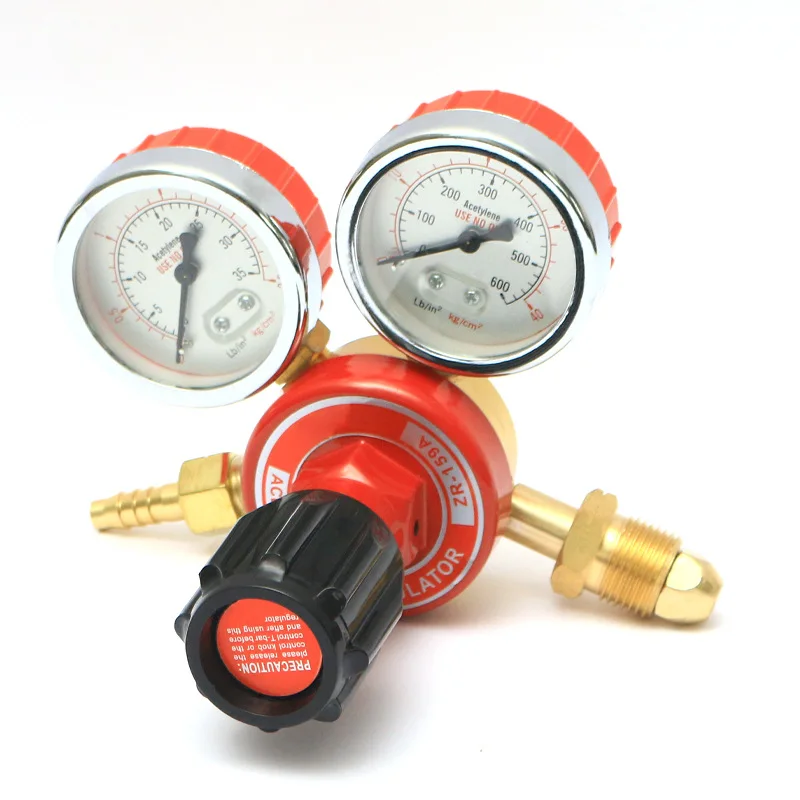 

External thread oxygen gauge, acetylene gauge, propane gauge, gas cylinder pressure gauge, carbon dioxide shockproof gauge