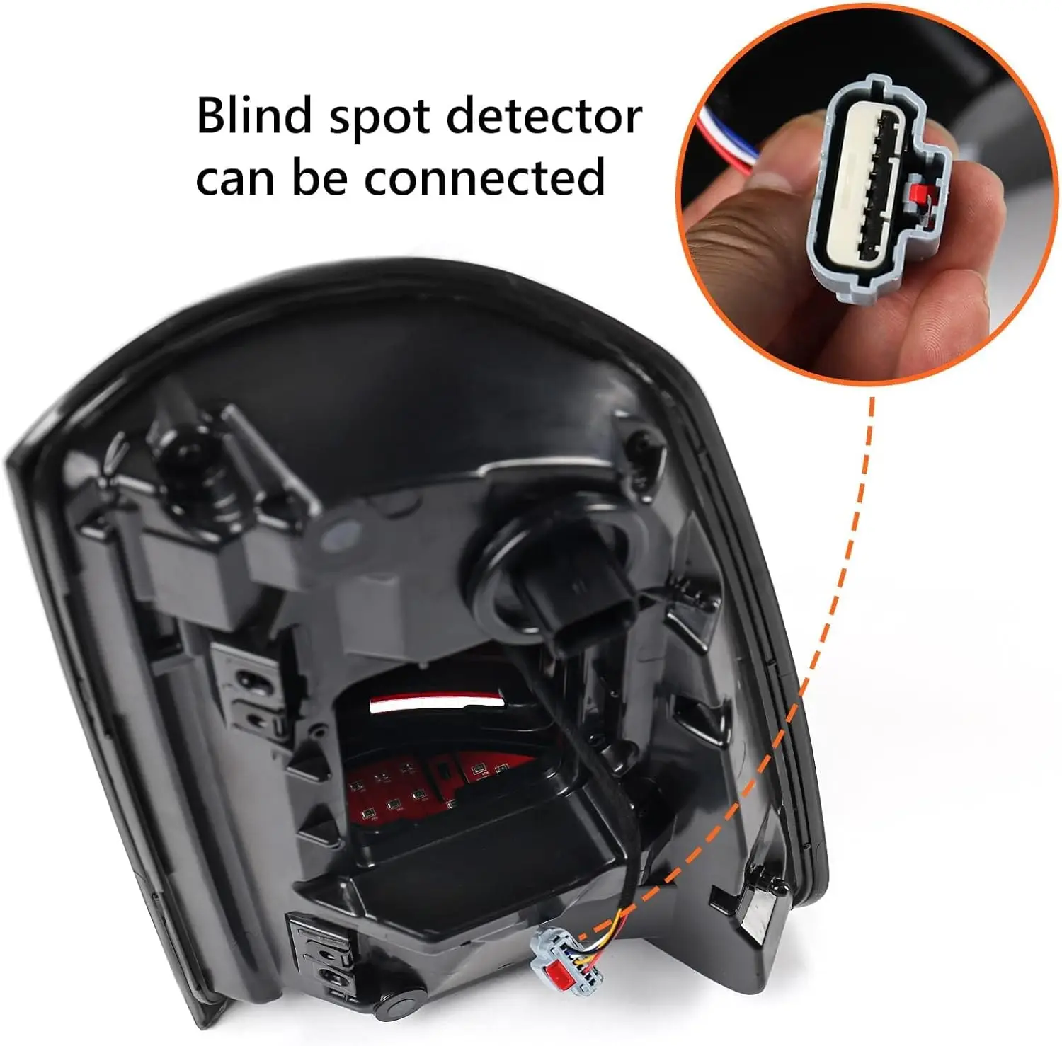 Задний фонарь для Dodge Ram 1500 задний в сборе 2019-2022 черный дым LH CH2800216