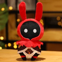 game anime genshin impact abyss mage plush toy dolls cosplay firewater abyss mage barbatos venti cartoon toy christmas present