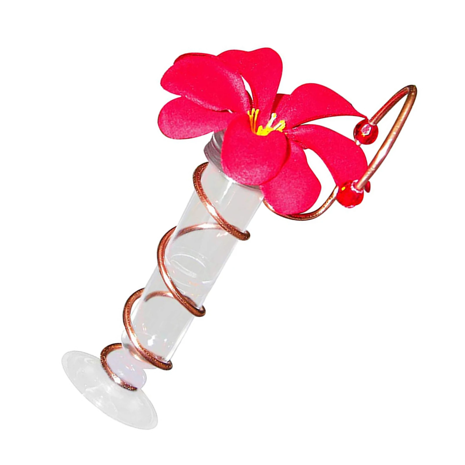 

Plastic Flower Humming Bird Feeder Easy to Clean and Refill Bird Feeder Gift for Friends Family Members