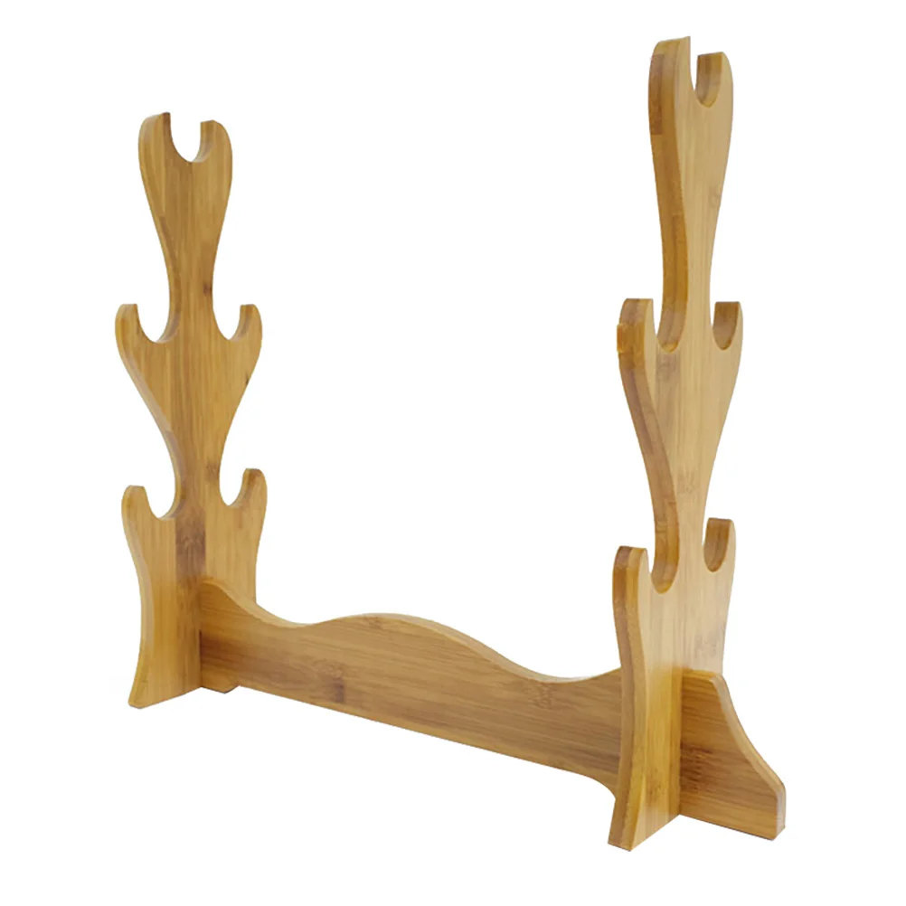 

Desktop Katana Stand Swords Display Stand Samurai Storage Holder Wood Handicraft