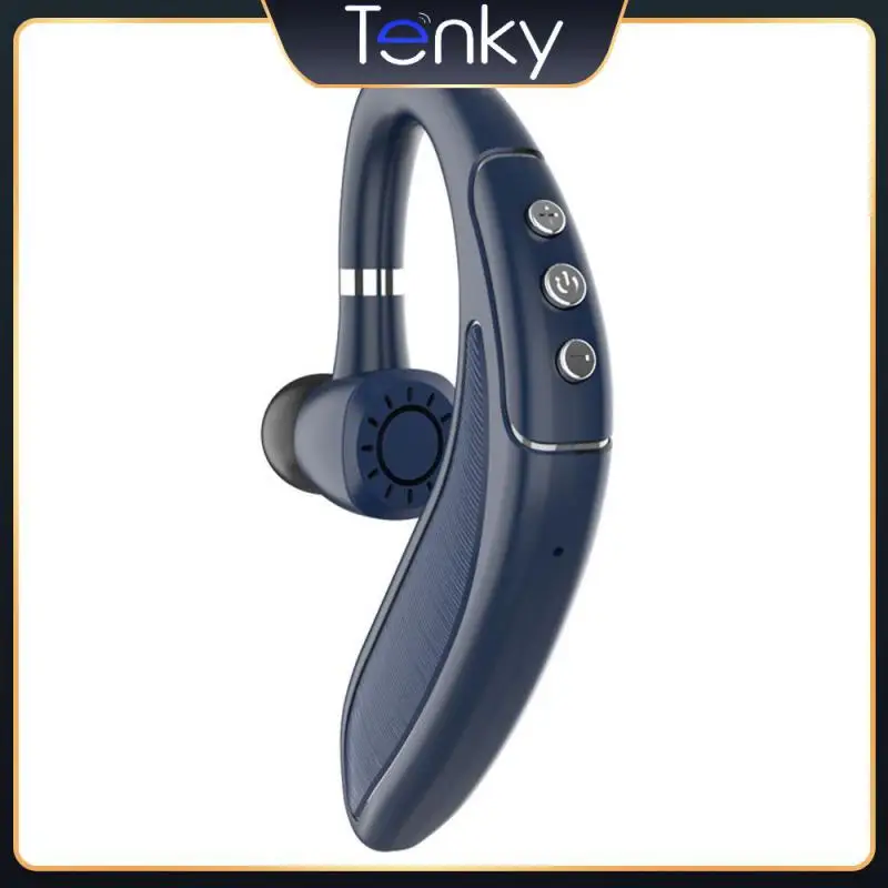 

Talk Time About 20-25 Hours Sports Headset Ear Loop Design Painless Wearing Touch Control Headset 180 Degree Rotation Earphone