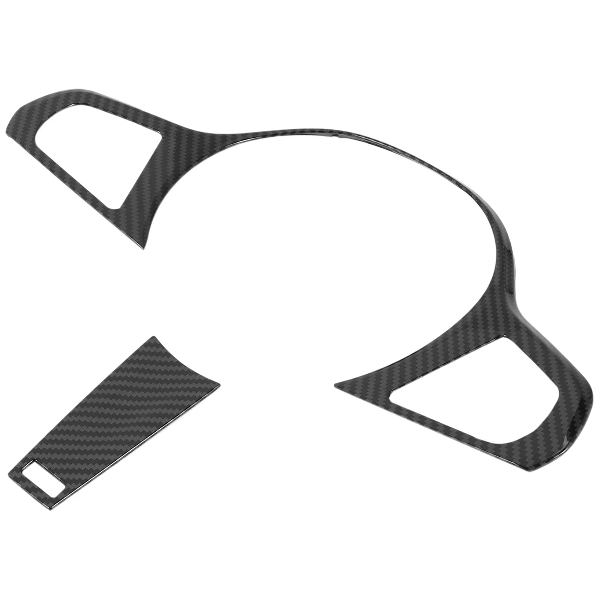 Панель рулевого колеса из углеродного волокна для-3 серии G20 G28 2019-2021 декоративная