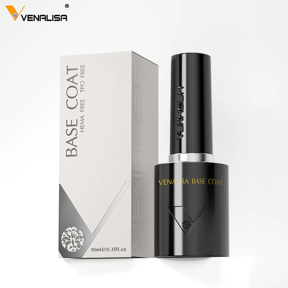 Фото 1/2/3 шт. Venalisa 10 мл Diamond Ultra Glossy Nowipe Верхнее покрытие Стандарт ЕС TPO FREE Soak Off УФ-светодиодный гель-лак для ногтей Маникюр для ногтей №5